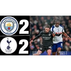 Manchester City 2-2 Tottenham Hotspur